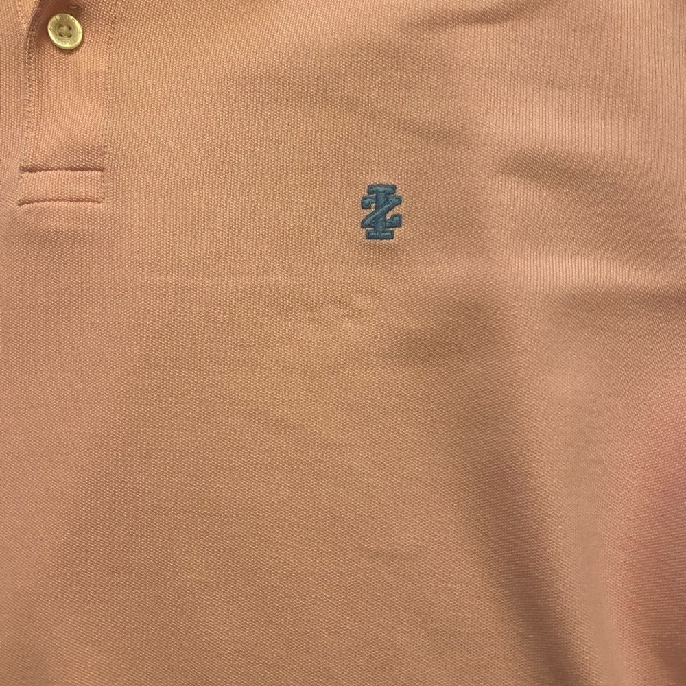 IZOD XL Men’s Advantage Performance Polo T-Shirt Pink - Picture 4 of 9